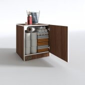 Kenzlife kapaklı mutfak dolabı melek39 cvz 039x039x39 banyo ofis komodin (m) thumbnail 3