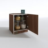 Kenzlife kapaklı mutfak dolabı melek39 cvz 039x039x39 banyo ofis komodin (m) thumbnail 4