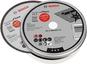 Bosch - 125*1,0mm Standard Seri Düz Inox (Paslanmaz Çelik) Kesme Diski (Taş) - Rapido 10'lu - 1