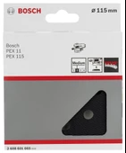 Bosch - 115 mm Zımpara Tabanı Orta Sertlikte (PEX) - 1