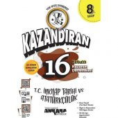 Ankara Yayınları 8.Sınıf LGS Kazandıran 16 Haftalık İnk.Tarihi Kazanım Denemeleri - 1