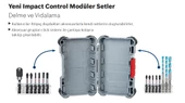 Bosch - Impact Control Serisi 7 Parçalı Lokma Anahtarı Takım Seti - 3