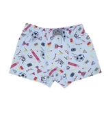 Desenli Erkek Çocuk Boxer - Gmş - 3