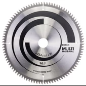 Bosch - Standard for Serisi Çoklu Malzeme için Daire Testere Bıçağı 254*30 mm 96 Diş - 1