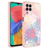 Samsung Galaxy M33 Kılıf Kamera Korumalı Desenli Sert Silikon Epoksi Kapak - 4