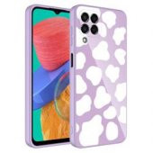 Samsung Galaxy M33 Kılıf Kamera Korumalı Desenli Sert Silikon Epoksi Kapak - 6