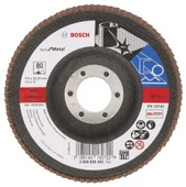 Bosch - 115 mm 80 Kum Best Serisi Metal Flap Disk - 1