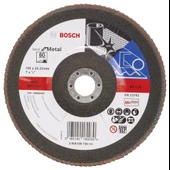 Bosch - 180 mm 60 Kum Best Serisi Metal Flap Disk - 1