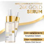 NEDOX Yaşlanma Ve Kırışıklık Karşıtı Anti Aging 24k Gold Serum 30 ml - 3