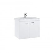 Denko Terra 65 cm MDF Beyaz Banyo Dolabı Takımı ve Boy Dolabı thumbnail 2