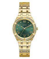 GUESS GUGW0033L8 ALTIN KAPLAMA TAŞLI BAYAN KOL SAATİ - 1