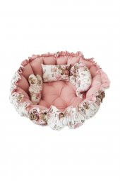 Babynest-uyku Ve Oyun Minderi Pamuk Kumaş - 1