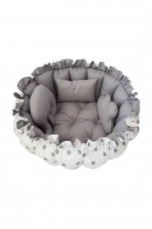 Babynest-uyku Ve Oyun Minderi Pamuk Kumaş - 1