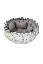 Babynest-uyku Ve Oyun Minderi Pamuk Kumaş - 4