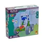 Build Technic Set, 82 Parça Tak-Sök Forklift Block Yapı Seti - 3