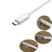 Coofbe Super Şarj 100W 1.8Mt Magsafe  Macbook Pro Şarj Kablosu Macbook Air Şarj Kablosu USB-C PD şarj cihazı - 2