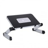Coofbe Alüminyum Yükseklik Ayarlı Katlanabilir Laptop Sehpası Notebook Macbook Standı Dizüstü Laptop Sehpası - 1