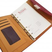 Ahşap Kapaklı Büyük Boy Şifreli Defter Günlük Defter Hediyelik - 2