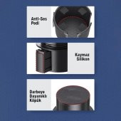 Coofbe Ayarlanabilir Döndürülebilir 2in1 Araç Bardak Tutucu Ve Araç Telefon Tutucu Tüm Araçlara Uyumlu - 6