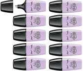 Stabilo Fosforlu Kalem Boss Mini Pastellove Lila 2-5 MM Mini Fosforlu Kalem (10 Lu Paket) - 1