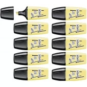 Stabilo Boss Mini Pastellove Sarı 2-5 MM Mini Fosforlu Kalem (10 Lu Paket) - 1