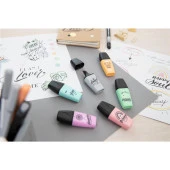 Stabilo Boss Mini Pastellove Sarı 2-5 MM Mini Fosforlu Kalem (10 Lu Paket) - 4