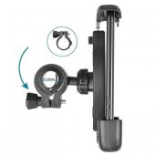 Coofbe Super Tutuş 360 Dönebilen Gidon İçin Motorsiklet Telefon Tutucu Navigasyon Tutucu Telefon Tutucu - 5