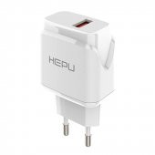 HEPU HP617T 2.1A Seyahat Şarj Aleti USB-Type-C Kablo Set - 7