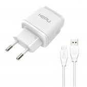 HEPU HP617T 2.1A Seyahat Şarj Aleti USB-Type-C Kablo Set - 10