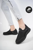 Muggo Star Garantili Unisex Ortopedik Bağcıksız Nefes Alabilen Hafif Yürüyüş Sneaker Spor Ayakkabı - 5