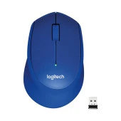 Logitech Silent Sessiz Plus Kablosuz Mavi Kablosuz Mouse thumbnail 1