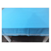 Dikdörtgen Masa Örtüsü-Mavi - 4