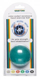 CANDO® GEL SQUEEZE SIKMA EGZERSİZ TOPU MAVİ AĞIR 10-1494 - 2