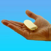 Trend Düğme Mobilya Mutfak Çekmece Dolap Dolabı Kapak Kulpu Kulbu Plastik Gold Altın Kulpları 32 Mm - 6