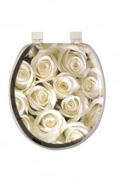 Classic Desenli Yumuşak Klozet Kapağı - 1