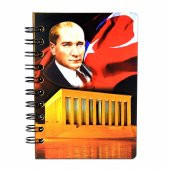 Mustafa Kemal Atatürk Anıtkabir 3d Mdf Defter - 1