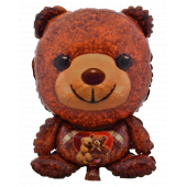 Teddy Bear 3 Adet Büyük Boy 40cmx60cm Folyo Balon Helyum No15 - 2