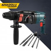 Anadolu Strong Ans1003 800 Watt Sds Plus Kırıcı Delici Hilti Matkap 26 Mm 2.2 Juel - 4