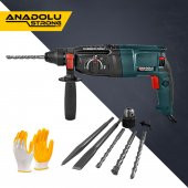 Anadolu Strong Ans1003 800 Watt Sds Plus Kırıcı Delici Hilti Matkap 26 Mm 2.2 Juel - 5