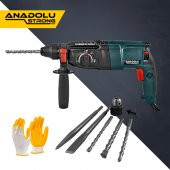 Anadolu Strong Ans1003 800 Watt Sds Plus Kırıcı Delici Hilti Matkap 26 Mm 2.2 Juel - 8