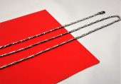316L CERRAHİ ÇELİK 3 MM 55 CM ÇELİK KOLYE-ÇKOL93 - 2