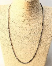 316L CERRAHİ ÇELİK 3 MM 60 CM ÇELİK KOLYE-ÇKOL94 - 3