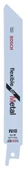 Bosch - Flexible Serisi Metal için Panter Testere Bıçağı S 922 EF - 5'li - 1