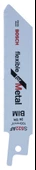 Bosch - Flexible Serisi Metal için Panter Testere Bıçağı S 522 AF - 5'li - 1
