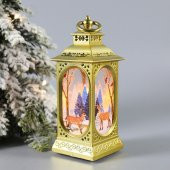 Noel Süsleri Gece Aydınlatması Led Noel Rüzgar Fener - 3