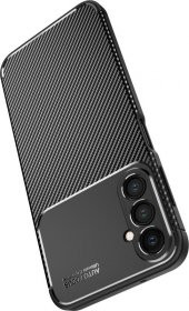 Samsung Galaxy A14 Kılıf Negro Deri Görünümlü Silikon Kapak - 4