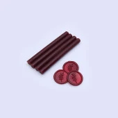 Mühür Mumu Çubuk 11mmx120mm 10 lu Paket Model: 309 VİŞNE KIRMIZI - 2