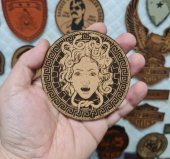 MEDUSA - Deri PEÇ - Arma - Askeri Patch thumbnail 2