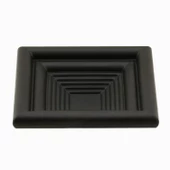 Prenses Kare Mobilya Çekmece Mutfak Dolap Dolabı Kulpu Kulbu 32 Mm Mat Siyah Sert Plastik Kulpları - 8