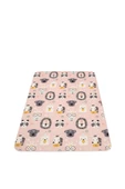 Cute 100x150 Cm Bebek Ve Çocuk Halısı Pembe Hayvanlar Somon - 1